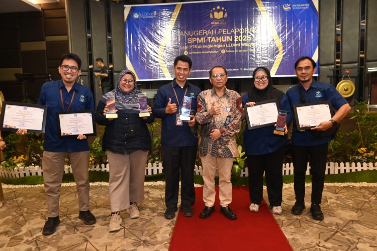 ITSI RAIH 4 PENGHARGAAN PADA ANUGERAH SPMI DI LINGKUNGAN LLDIKTI WILAYAH I TAHUN 2025