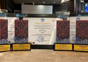 ITSI RAIH 4 PENGHARGAAN PADA ANUGERAH SPMI DI LINGKUNGAN LLDIKTI WILAYAH I TAHUN 2025