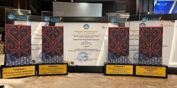 ITSI RAIH 4 PENGHARGAAN PADA ANUGERAH SPMI DI LINGKUNGAN LLDIKTI WILAYAH I TAHUN 2025